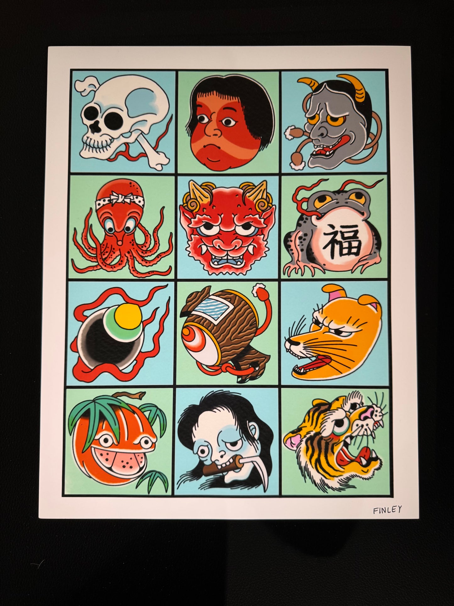 KARL FINLEY - Japanese grid designs